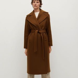 Stunning Belted Mango Coat XS